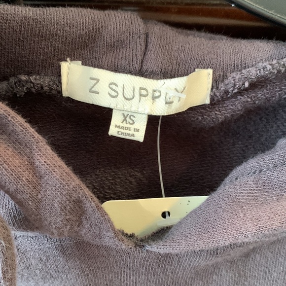 Z Supply Jerry Cold Shoulder Hoodie - Picture 2 of 9